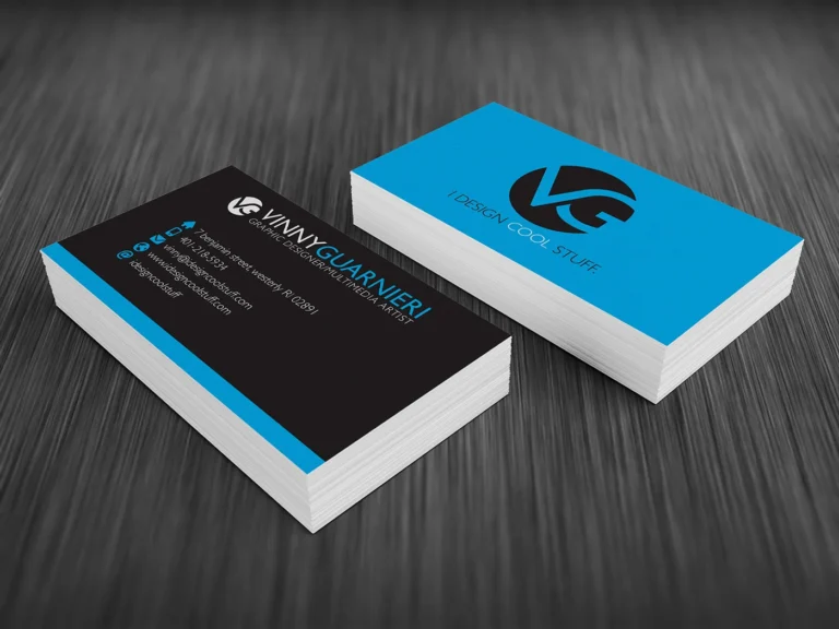 1000 Business Cards, Matt Laminated, Round Corner