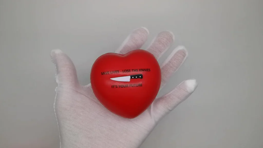 400 Heart Shaped Anti-Stress Balls