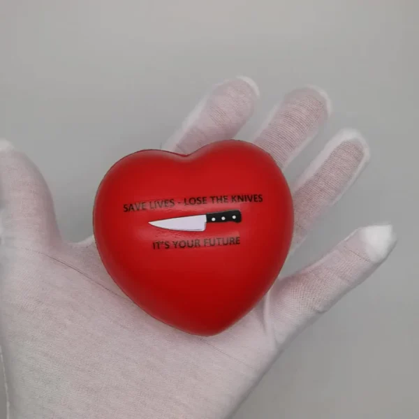 400 Heart Shaped Anti-Stress Balls